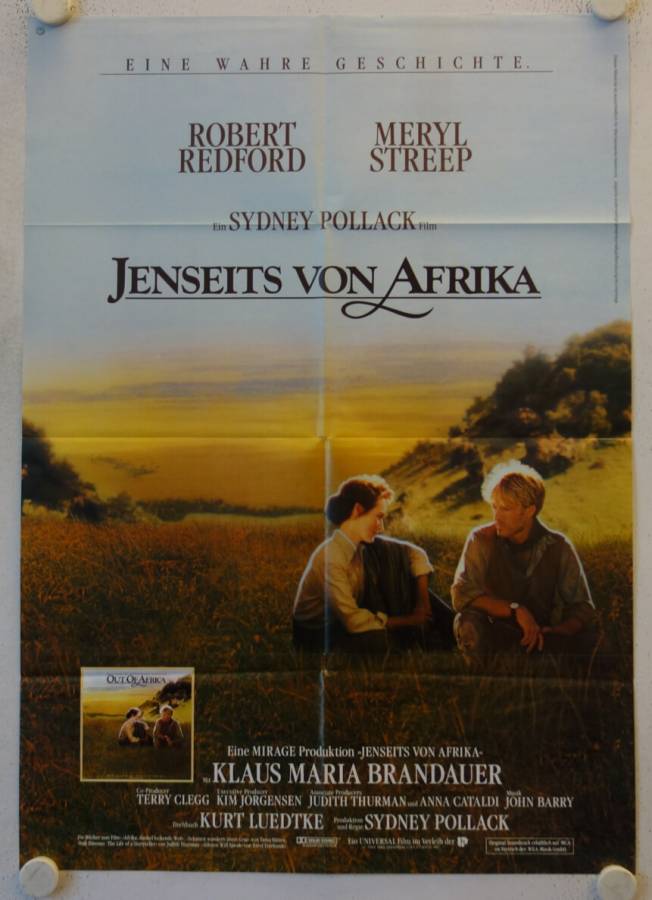 Out of Africa original release german movie poster